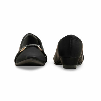 Black Court Shoes WN7487