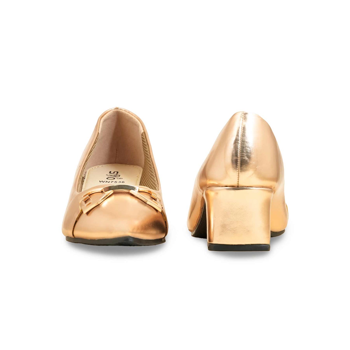 Peach Court Shoes For Women WN7536