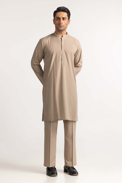 Beige Basic Suit SK-P24-022