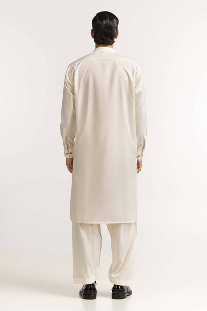 Cream Basic Suit SK-P24-041