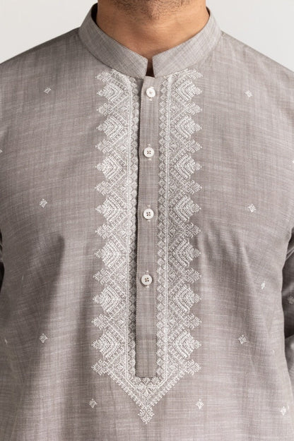 Grey Basic Suit SK-E24-029