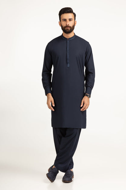 Regular Fit Embroidered Suits SK-EMB25-045