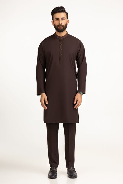 Regular Fit Embroidered Suits SK-EMB25-006