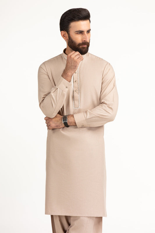 Regular Fit Embroidered Suits SK-EMB25-007