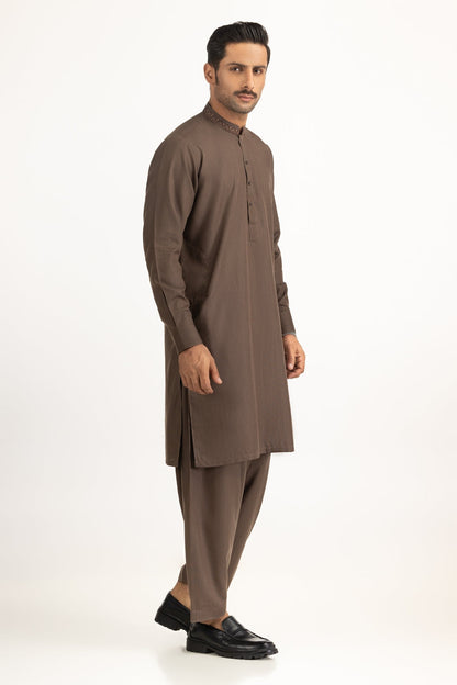 Regular Fit Embroidered Suits SK-EMB25-009