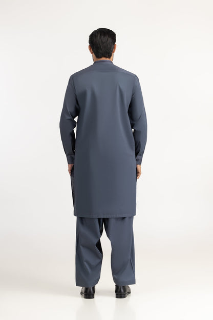Regular Fit Embroidered Suits KP-EMB25-004