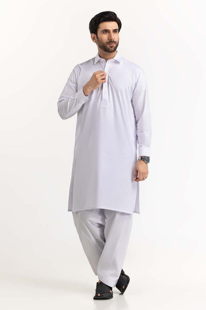 White Basic Chairman Latha Suit SK-P22-164