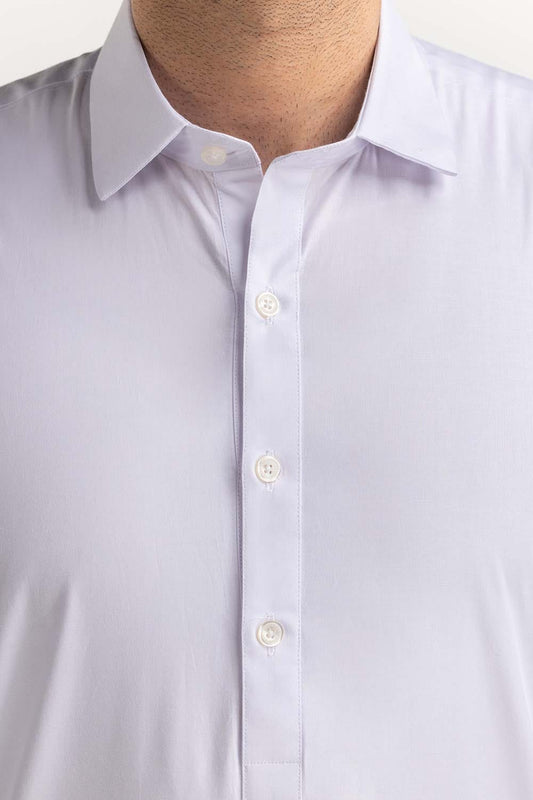 White Basic Chairman Latha Suit SK-P22-164
