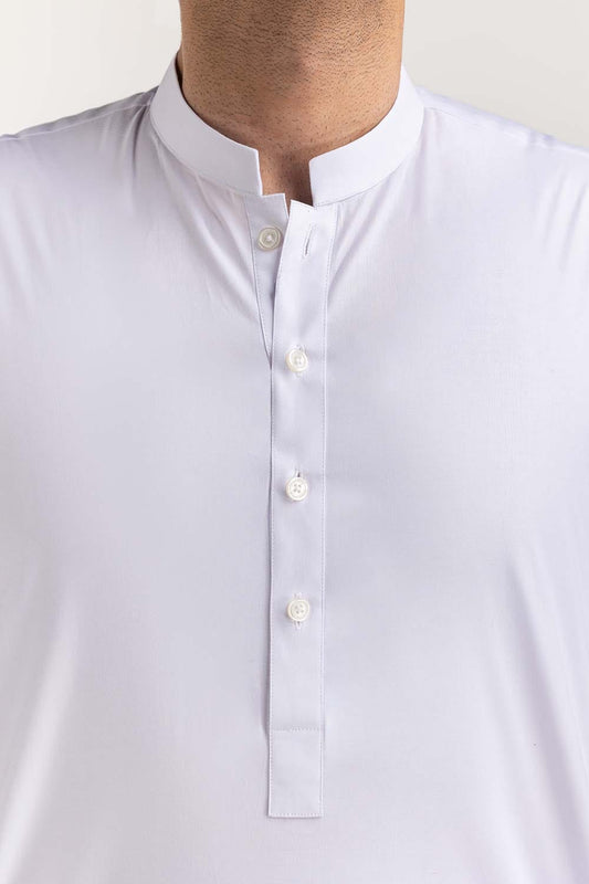 White Basic Chairman Latha Suit SK-P22-165