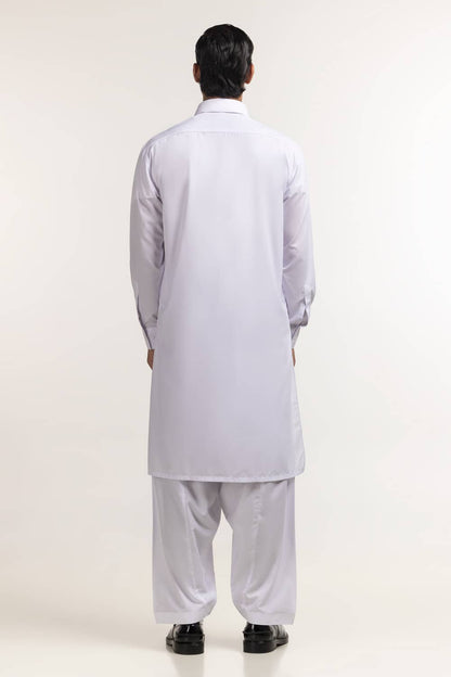 White Basic Suit SK-P24-020