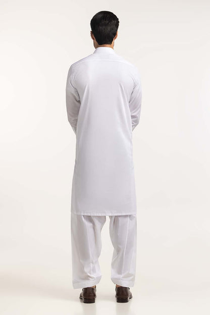 White Basic Suit SK-P24-070
